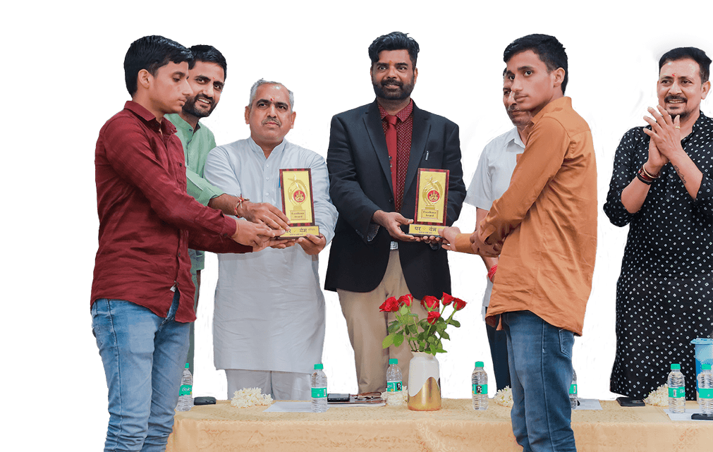 Happy children running and smiling