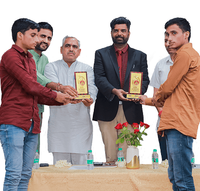 Happy children running and smiling